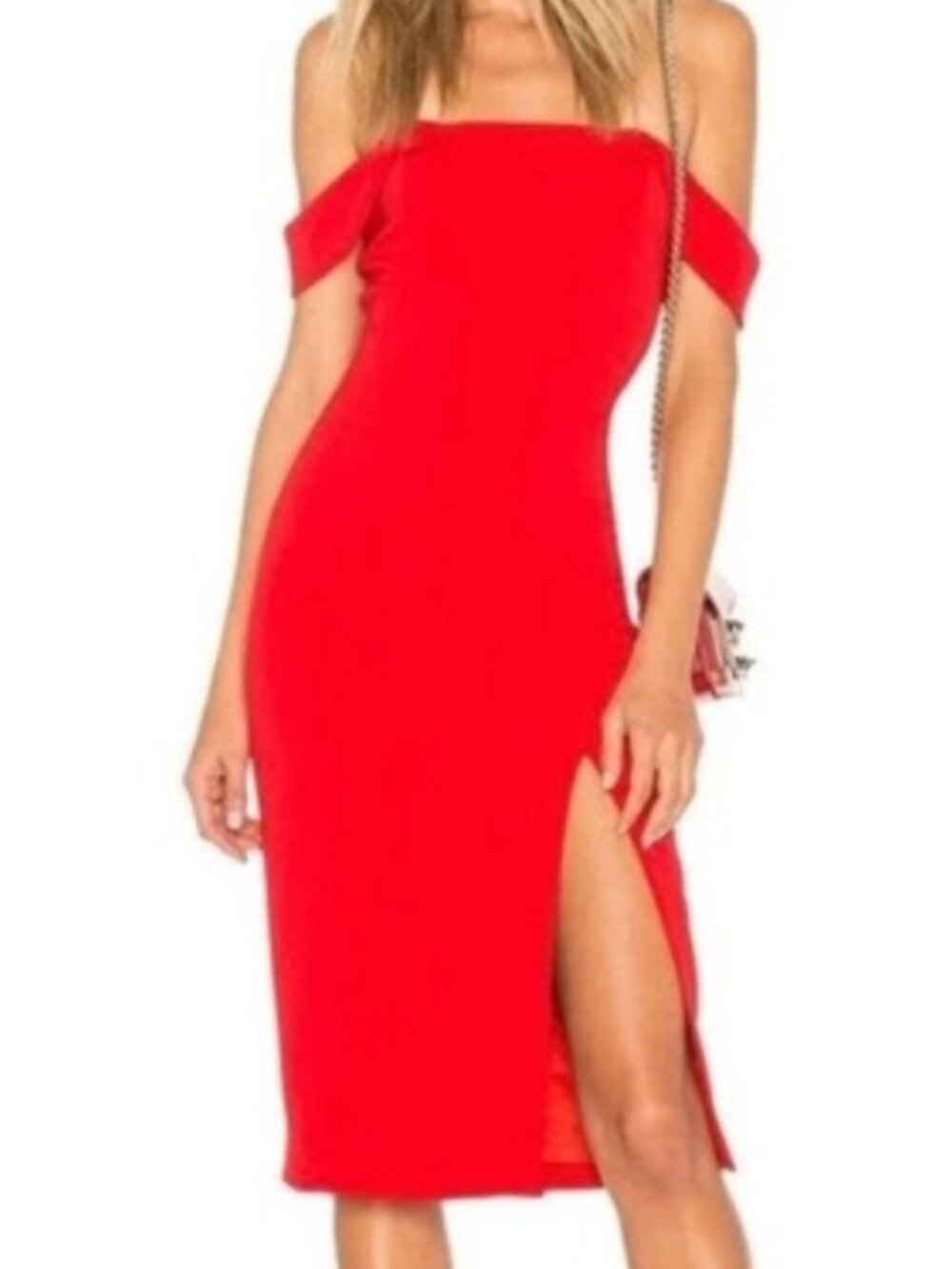 Jay Godfrey Red Downey Cocktail Dress Size 8 - like new - Revolve